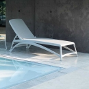 Шезлонг  Atlantico white, Nardi
