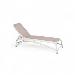 Шезлонг Atlantico White/Tortora