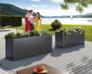 Вулична клумба-перегородка Belvedere 201*53*77QuartzGrey