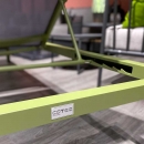 Шезлонг з коліщатками Cassano Green