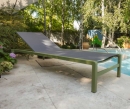 Шезлонг з коліщатками Cassano Green