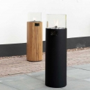 Вулична свічка Cosiscoop Pillar Black, h106 см