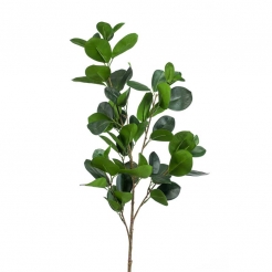 Декоративна гілочка Ficus panda green 90cm