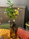 Декоративна квіточка Blossom Maple yellow 52cm