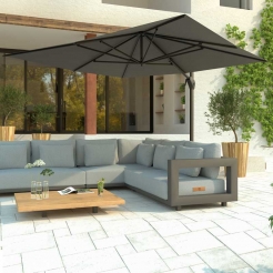 Парасоля Hacienda 400х300 Charcoal
