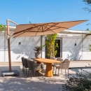 Парасоля від сонця Hacienda 400х300 Sand/Woodlook