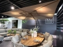 Парасоля від сонця Hacienda 400х300 Sand/Woodlook