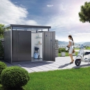 Садовий сарай Highline H2 DoubleDoor MetallicDarkGrey