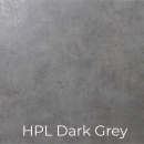 Стіл обідній GOA HPL Dark Grey 160 см