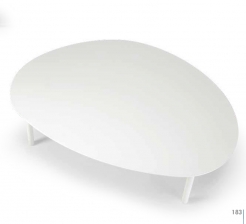 Кавовий столик Island White/110x70, Grattoni