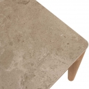 Тиковый обеденный стол 240 см Liam Ceramic/Teak