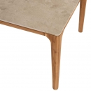 Тиковый обеденный стол 240 см Liam Ceramic/Teak