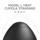 Піролізний обігрівач на гранулах Model L HEAT