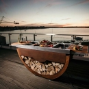 Острівна кухня Narie kitchen Premium Corten