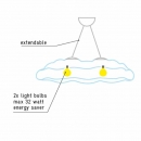Лампа-хмаринка для вулиці Nefos, MyYour