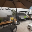 Гойдалка розкладна Patio Swing Grey