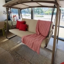 Гойдалка розкладна Patio Swing Latte