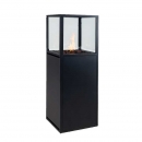 Вуличний газовий обігрівач Pillar Dome Black, h116 см