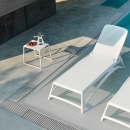 Шезлонг  Atlantico white, Nardi