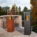Піролізний обігрівач на гранулах Model L Qube black