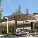 Парасоля від сонця Hacienda 400х300 Sand/Woodlook