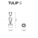 Садовий світильник Tulip, MyYour 