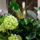Декоративна гілочка Viburnum 75cm green