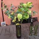 Декоративна квіточка Blossom Maple yellow 52cm