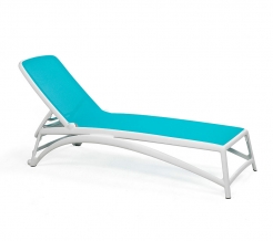 Шезлонг Atlantico White/Celeste